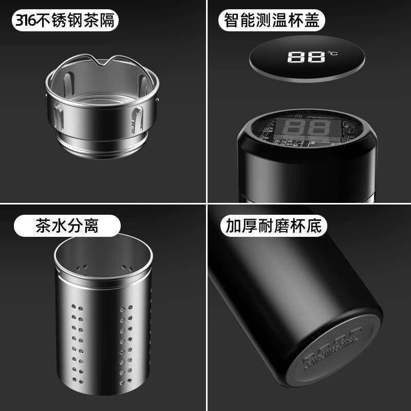 316 stainless steel insulated tumbler - unisex, straight body design, perfect for home, business gifts, and portable use in cars. available in stock from the manufacturer