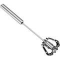 Stainless steel semi-automatic egg whisk - cream, egg, and manual whisk - mixer - baking tool - dropshipping available