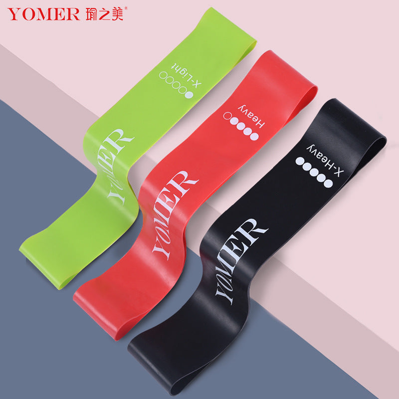 Yumei circle exercise hip strength exercise butt circle yoga circle fitness women's resistance band resistance back stretching