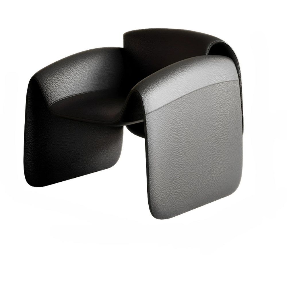 Modern minimalist corner leather sofa set - ideal for home lounges, hotel lobbies, beauty salons, and multi-person meetings