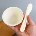 Flat silicone bowl soft bowl beauty mask bowl mixing mask soft small bowl makeup spa tool mask tool manufacturer