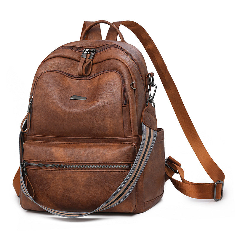 Bags Backpack Lightweight Girls Travel Backpack, Large Capacity Retro Ladies Backpack Foreign Trade Women's Bag Wholesale