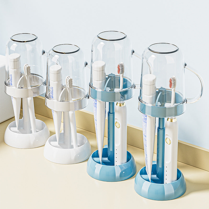 Mouthwash cup, toothbrush cup, storage box, wash cup, wall-mounted electric toothbrush cup, toothbrush cup, student dormitory suit supplies