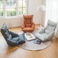 Single japanese style tatami bay window lazy sofa bed backrest chair dormitory student for home armrest plaid chair