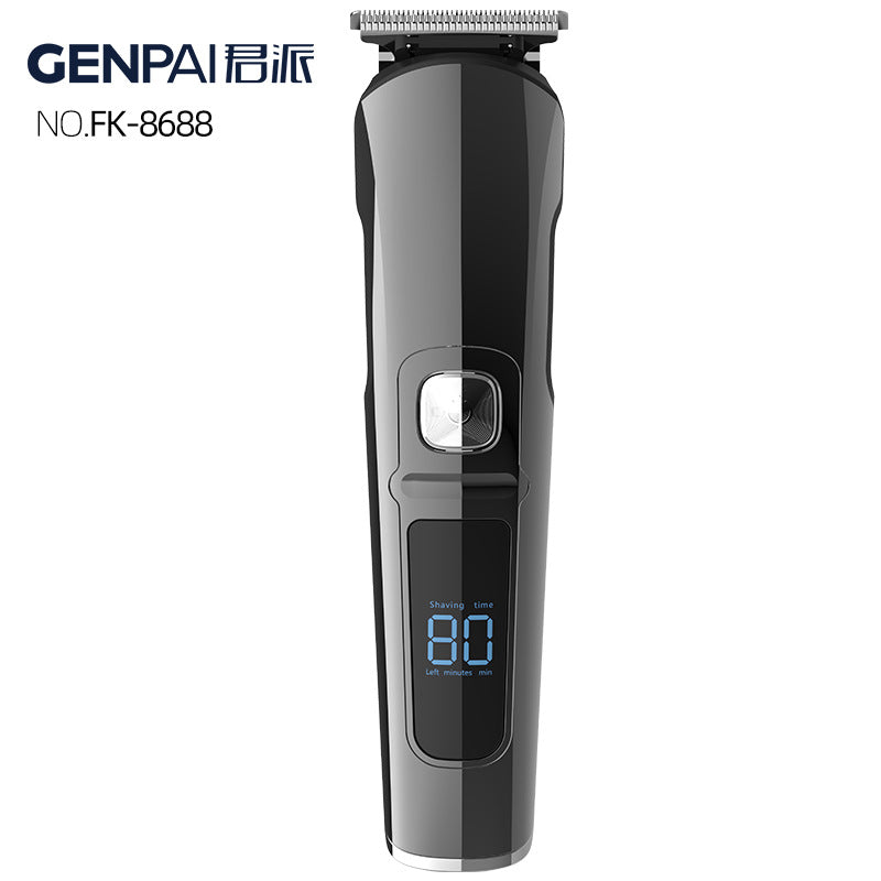 8688 hairdressing electric hair clipper full body washable hairdressing clipper electric clipper razor shaved flat head wireless
