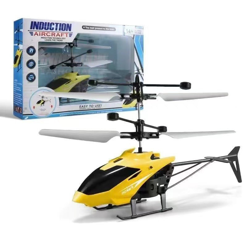 induction aircraft remote control aircraft suspended helicopter resistant to falling and flying little fairy charging kids toys