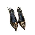 Za cross-border independent station insfashion catwalk electroplated steel heel one-word buckle strap simple open toe women's shoes sandals