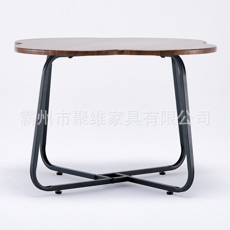 Accessible luxury small apartment living room coffee table casual modern for home round bedside table b&b hotel sofa small coffee table