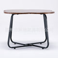 Accessible luxury small apartment living room coffee table casual modern for home round bedside table b&b hotel sofa small coffee table