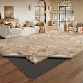 Removable and washable living room carpet, chinese ancient style double-layer sound insulation and noise reduction sofa cushion, easy to care for, machine washable bedroom bedside blanket