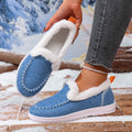 winternew arrivalthick sole snow boots for women fleece-linedthickened fur heattechplus size cross-border sewn bag women's cotton shoes