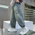 Boys' jeans: new spring/autumn collection - stylish and relaxed fit for older boys. perfect for autumn, these casual trousers offer a modern and comfortable look