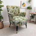 Single sofa colorful fabric sofa ethnic style sofa kids nostalgic living room bedroom small apartment wholesale lazy person