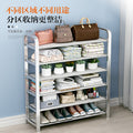 【factory direct】multi-tier stainless steel entryway shoe rack - perfect for dorms, apartments, and rental properties