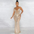X5618   fashion new hot diamond sexy suspender chest wrap mesh see-through long skirt dress