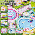 Magnetic castle adventure: new princess playset for girls - perfect for pretend play, children's day, educational toys, and birthday gifts