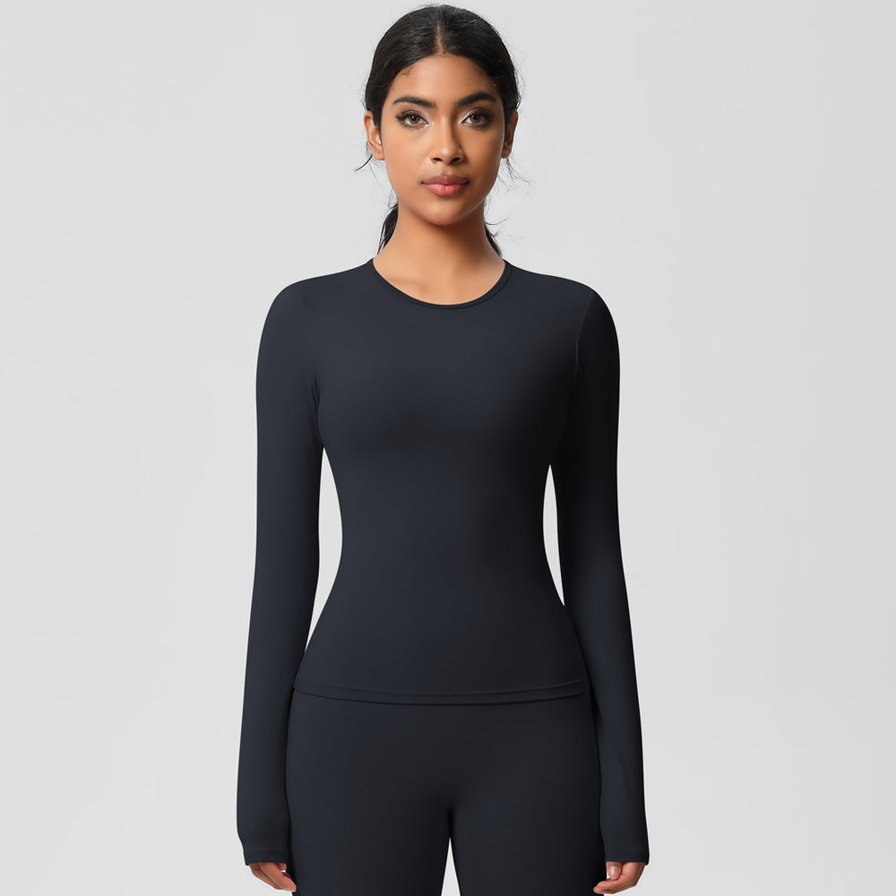 new arrival: women's cloud-soft, quick-dry, brushed fleece yoga set - perfect for fitness, outdoor leisure, and running