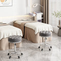 Beauty stool pulley beauty salon large work stool hairdressing shop hairdressing stool manicure adjustable chair for home round stool