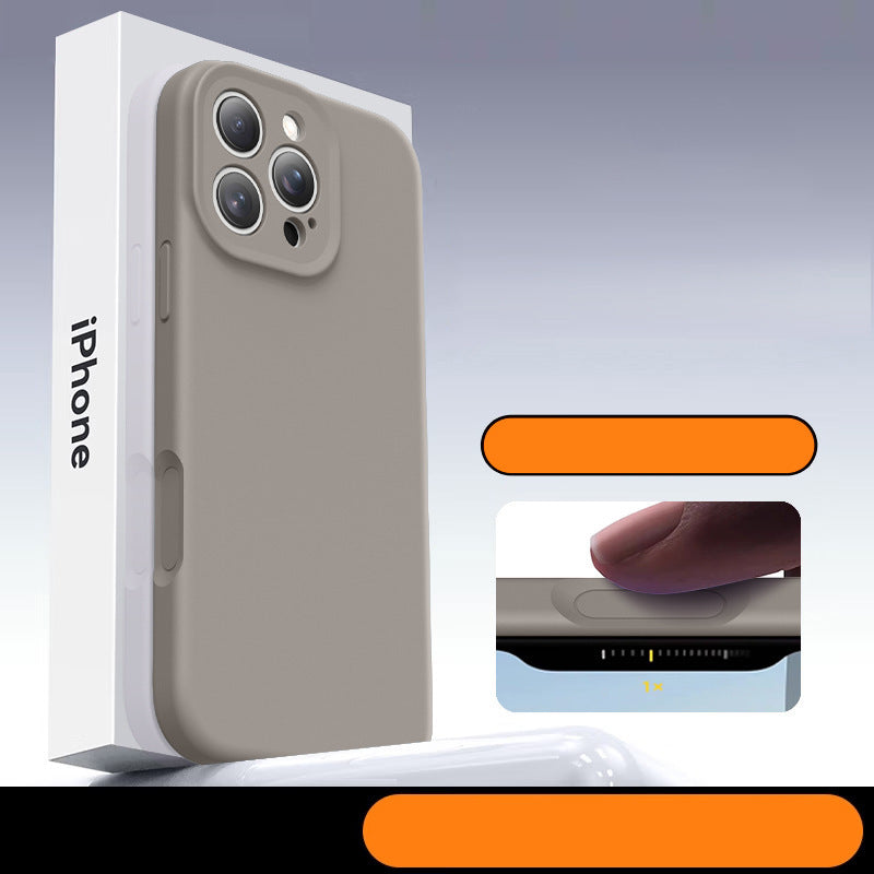 Integrated camera button liquid silicone case for iphone 14/17 - ai photo button compatible with iphone 15