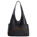 Fall and wintereasiest for match canvas bag women's new bag niche styletrendyletter shoulder bag casualartsy atmosphere handbag