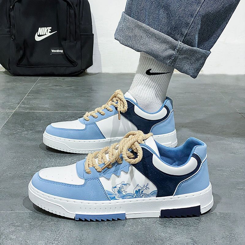 2025 spring new trendy versatile low-top men's sneakers - lightweight athletic casual shoes for students, popular online