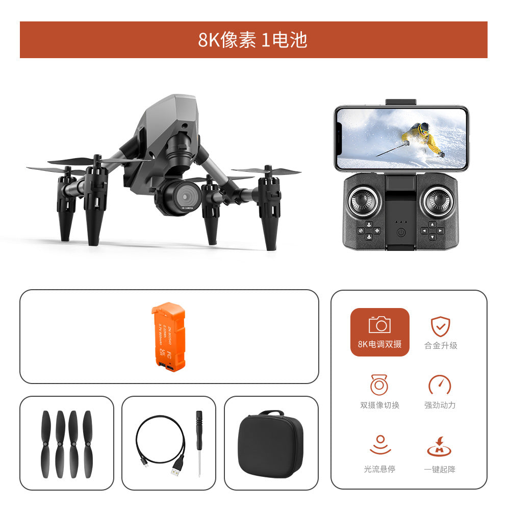 New arrival: xd1 drone - high-definition aerial photography, altitude hold, quadcopter, optical flow hovering, mini remote control aircraft