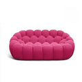 Modern minimalist bubble sofa - designer fabric, trending online, creative football art, curved sofa for home living room