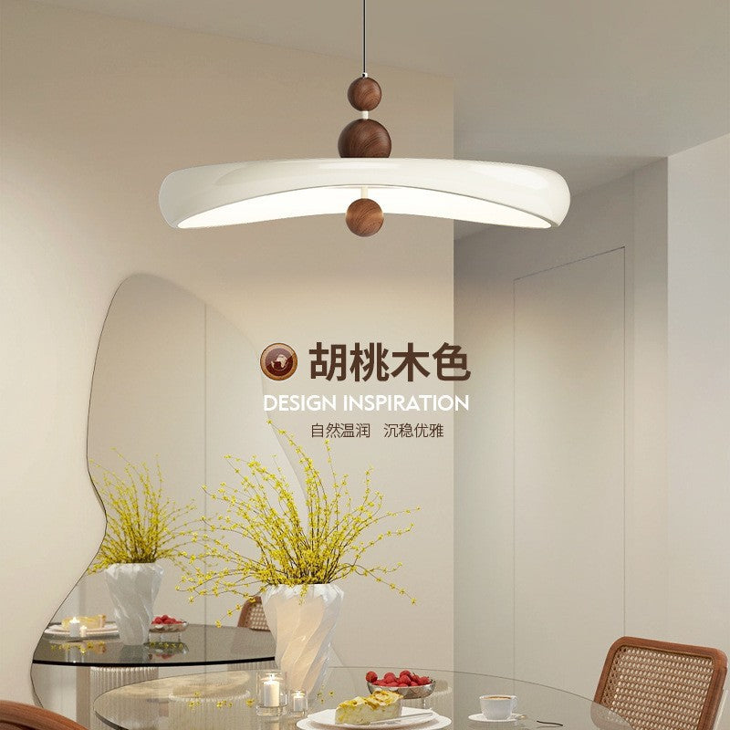 Full Spectrum Restaurant Chandelier Dining Room Bar Eye Protection Medieval French Cream Wind Flying Saucer Light Dining Table Light Zhongshan Lighting