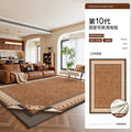 Removable and washable carpet living room frenchretro double layer machine washable sofa sound insulation pad medieval style removable carpet