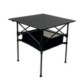 Outdoor folding table, camping table, live broadcast stall, egg roll table, mahjong table, height-adjustable square table, camping table