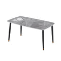 Golden legs - glossy italian gray curved edge