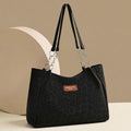 Large capacity shoulder bag 2026 new style minimalist retro casual trendy handbag women's bag versatile commuter tote bag