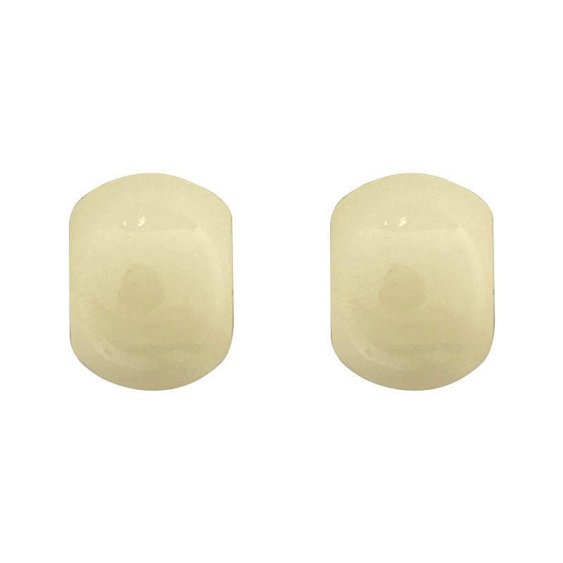 Summer outing ins style colorful jelly bean earrings 2024 new popular personalized simple earrings girls earrings