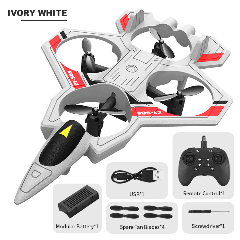 remote control combat drone four-channel suspended four-axis drone fixed height roll stunt remote control lighting flight