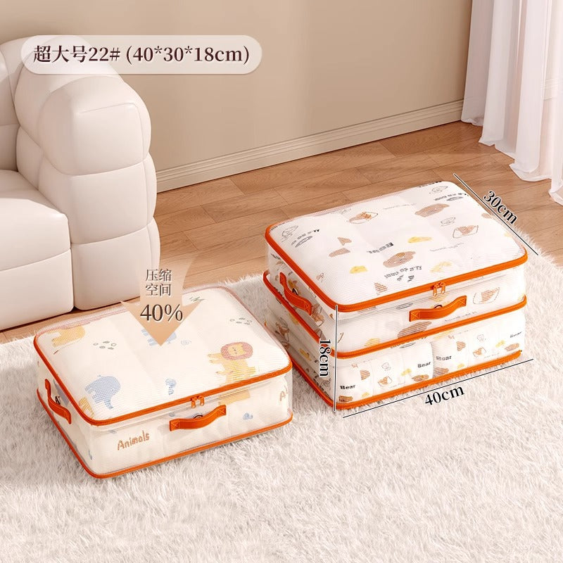 PVC storage bag, clothes quilt, household finishing bag, down jacket, quilt, clothing large-capacity storage bag