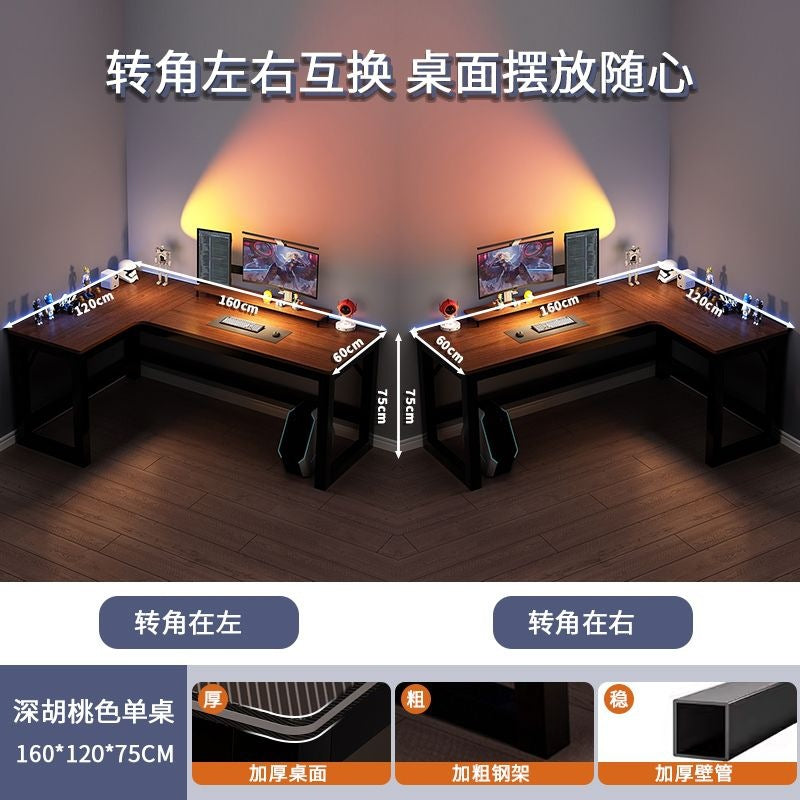 Corner computer desk for homel-shaped study table casual bedroom study table study corner desk
