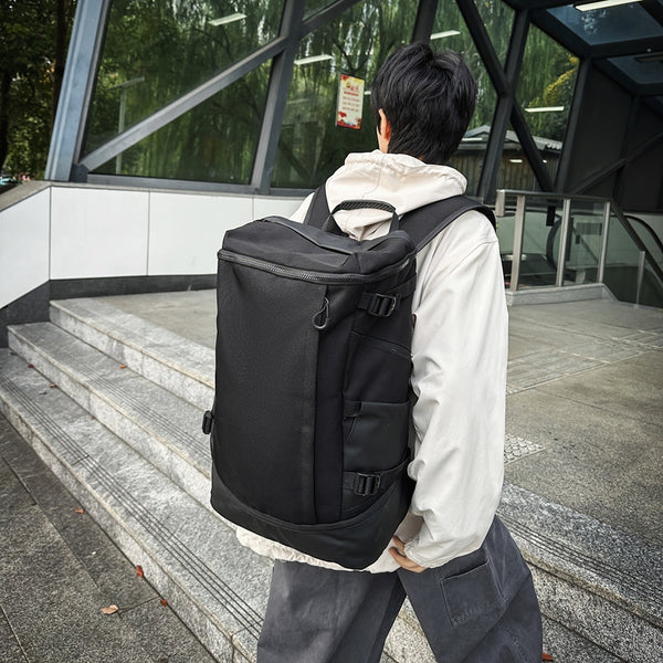 Large capacity travel backpack men's sports hiking bag ins tide brand basketball backpack college bag