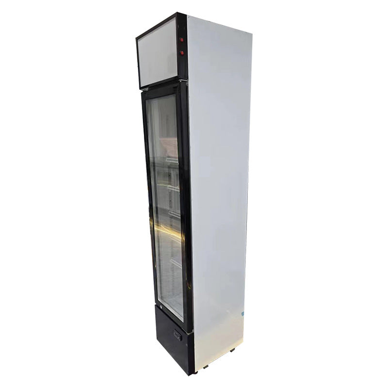 Commercial refrigerated beverage display case, small display refrigerator, supermarket upright freezer, energy-saving and power-efficient