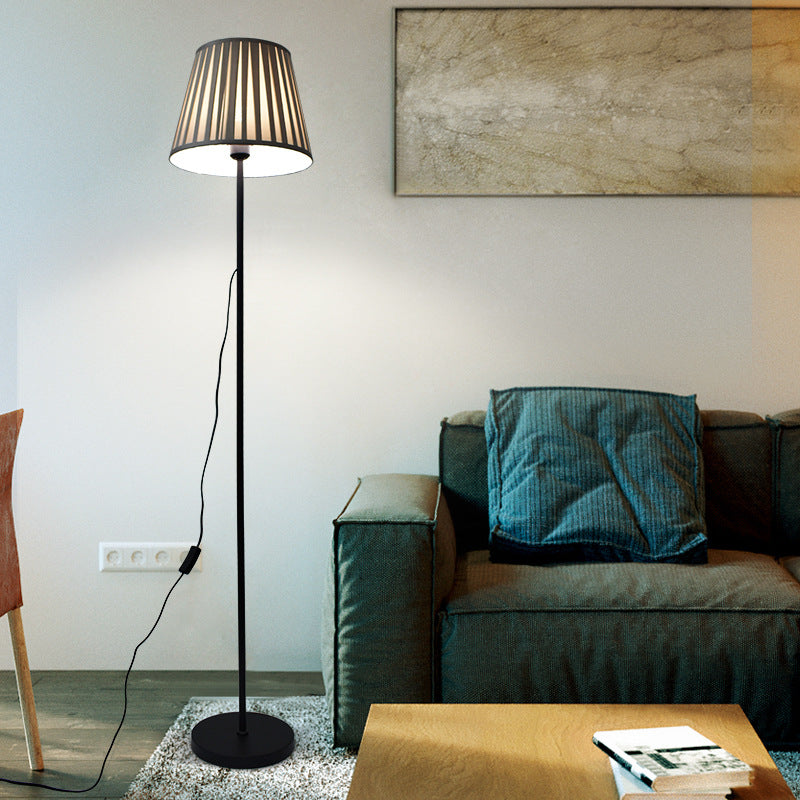 Floor lamp living room study bedroom led bedside lamp beauty popular anchor warm simple modern vertical table lamp