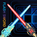 bestseller: razer lightsaber - star wars edition - kids' light-up thousand blades, finger-spinner, rotating, multi-color, gravity-sensing toy knife