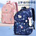 foreign trade primary school student schoolbag for girls in grades 1-3-6, spine-protecting kids backpack, lightweight and burden-reducing, wholesale