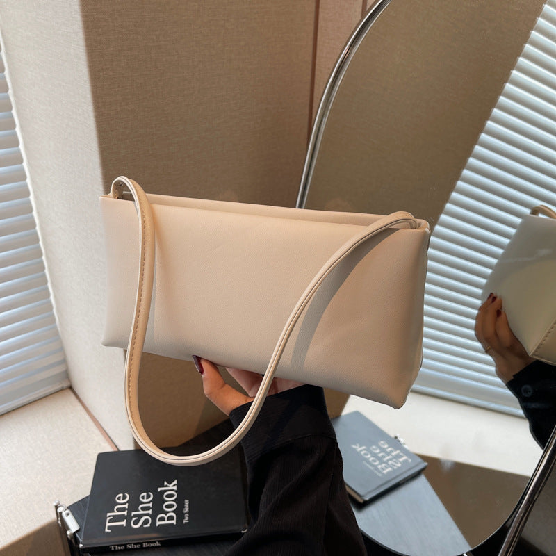 Foreign trade advanced sense small square bag women's 2024 new autumn and winter niche design underarm shoulder bag shoulder messenger bag