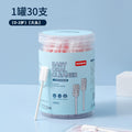 Baby oral cleaner newborn infant soft bristle toothbrush baby tongue scraper gauze cotton swabs kids cotton buds