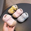 Spring autum kids sneakers soft bottom kids leather shoes men's and women's shoes lightweight functional shoes toddler shoes baby shoes single