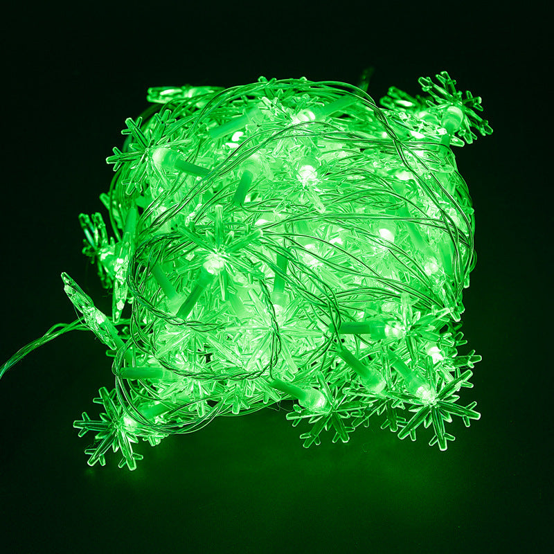 Outdoor camping led ball light string Outdoor battery box decoration star light Room atmosphere bubble ball light string