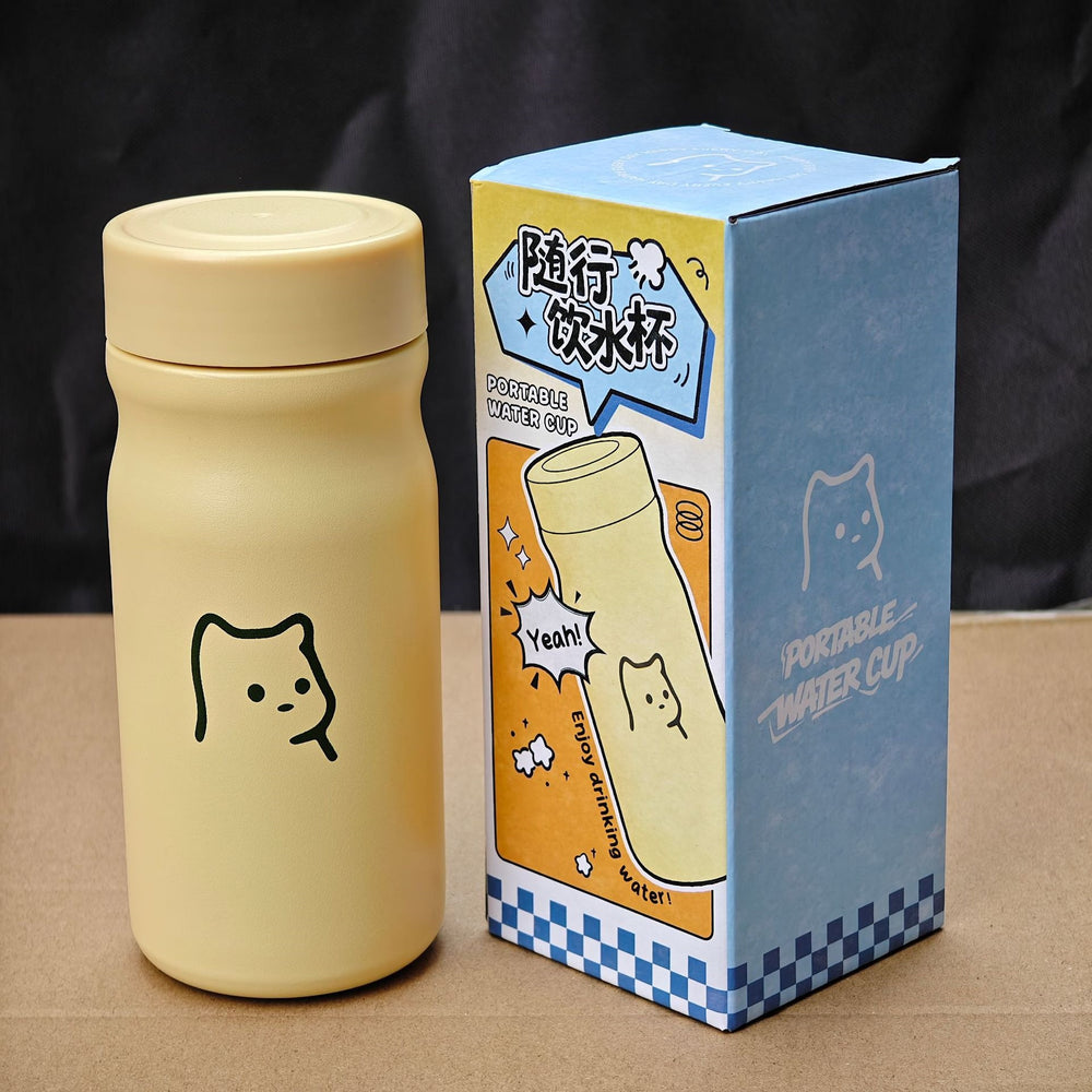 New mini pocket thermos - compact & portable water bottle for students - 316 stainless steel insulated cup - wholesale & customization available
