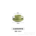 Nordic new arrival: instagrammable single-serve afternoon tea milk & coffee cup, creative breakfast oatmeal cup and saucer set - wholesale