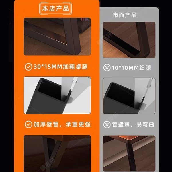Desk bookshelf all-in-one table with perforated board modern casual bedroom gaming table student for home desktop computer table