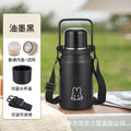 316 large-capacity thermos cup outdoor portable portable kettle stainless steel tea water separation tea making thermal insulation cold water cup