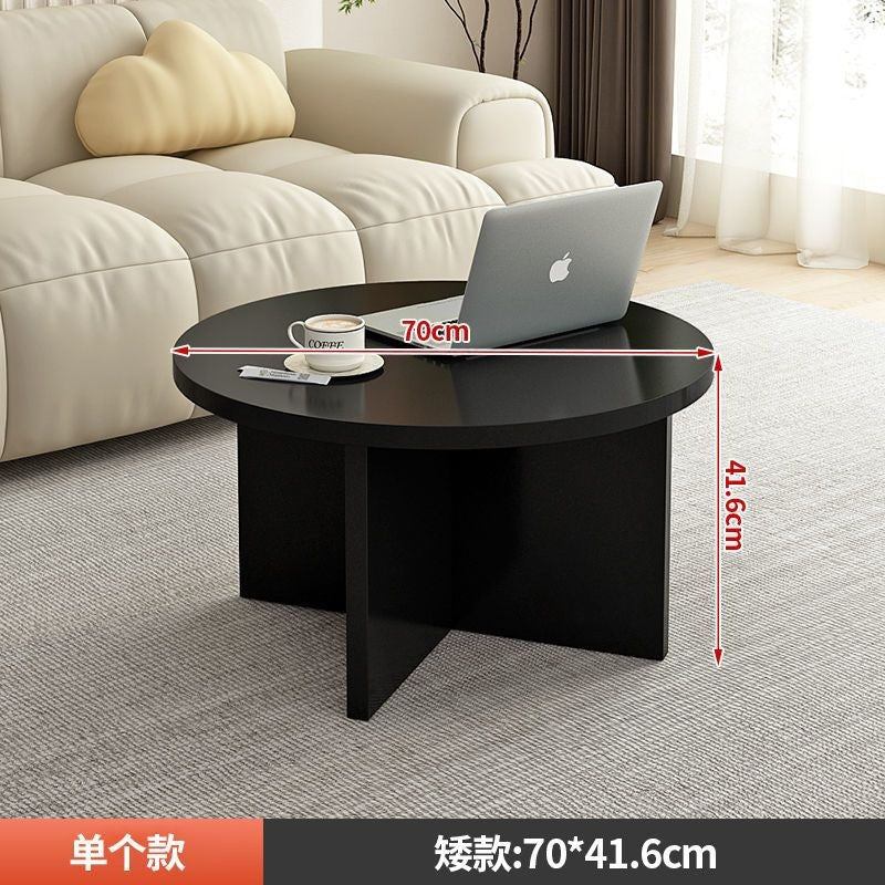 Scandinaviancasual coffee table rental room round table popularins style for home living room bedroom movable storage